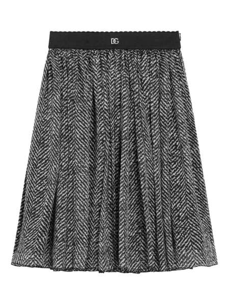 Dětské sukně Dolce & Gabbana černé