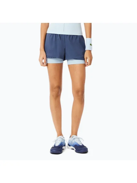 Pantaloni scurți de tenis pentru femei Lacoste primerose/rill