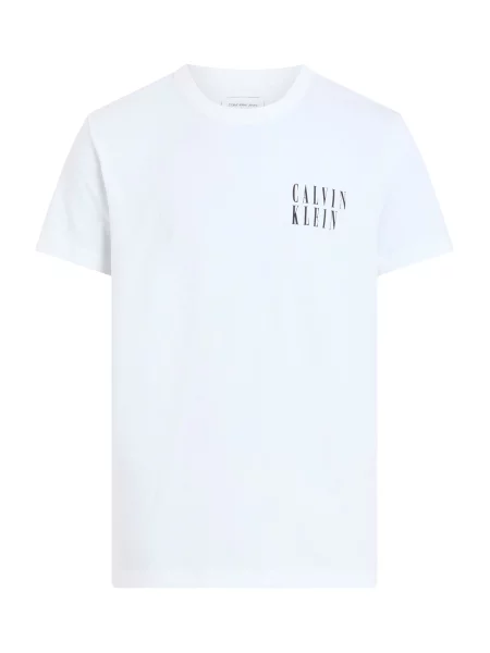 Calvin Klein Jeans Tričko námornícka modrá / kráľovská modrá / antracitová biela