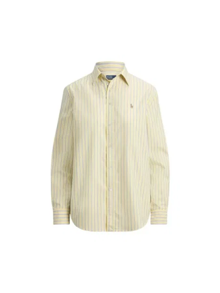 Koszula Polo Ralph Lauren z twillu żółta