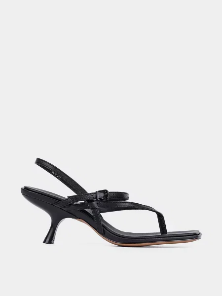 Шкіряні Босоніжки MIRATON чорний