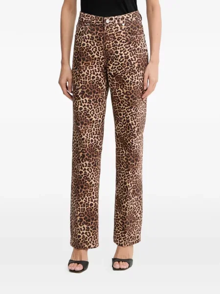 Blugi Silvian Heach cu imagine cu imprimeu animal print