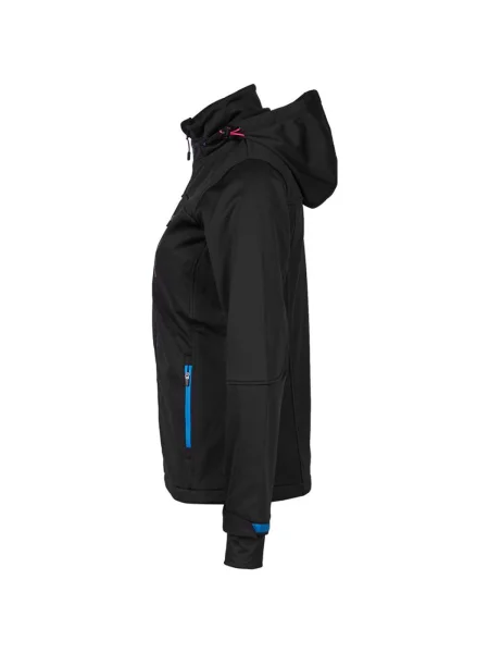 Geacă Peak Mountain softshell negru