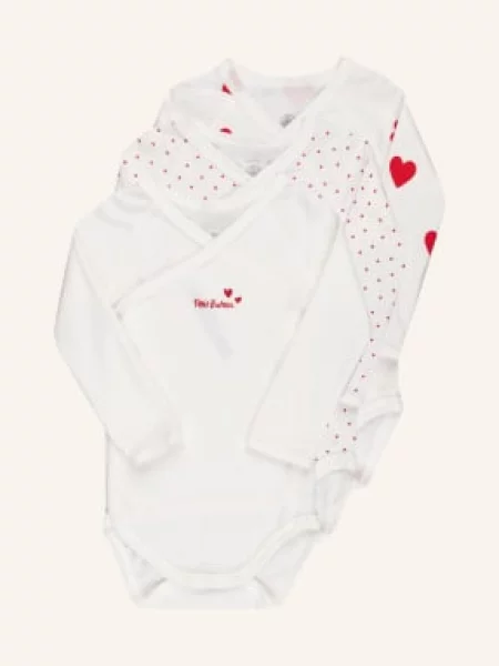 Petit Bateau Body Kopertowe W weiss biały