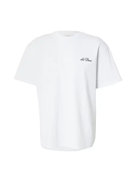 Les Deux Tricou alb