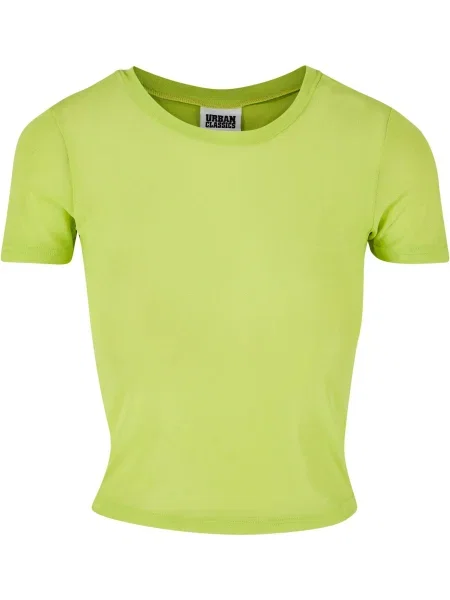Urban Classics Tricou Mesh Tee citron galben