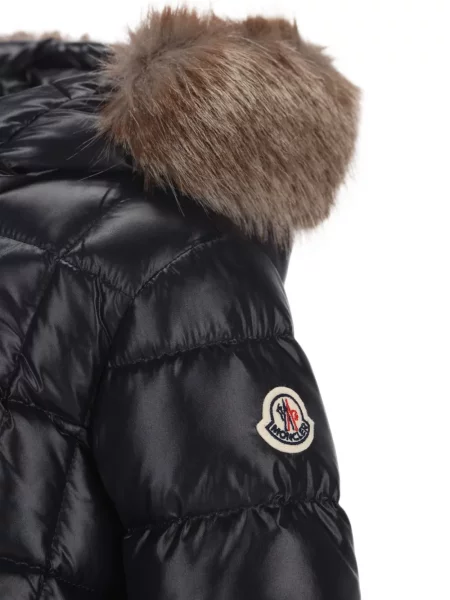 Futro dziecięce Moncler Enfant czarne