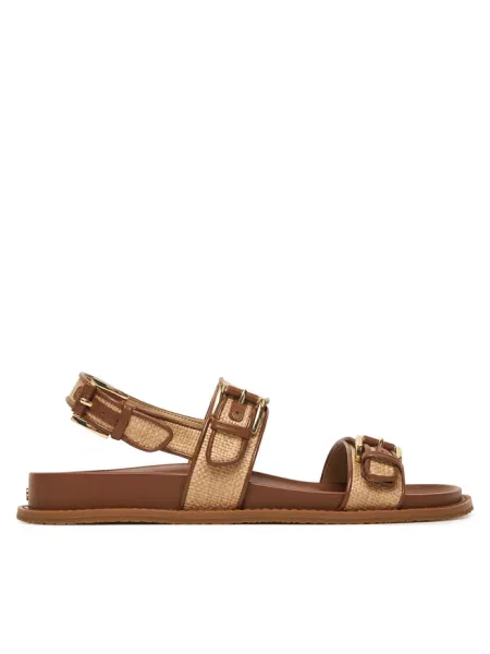 Sandały Michael Michael Kors brązowe