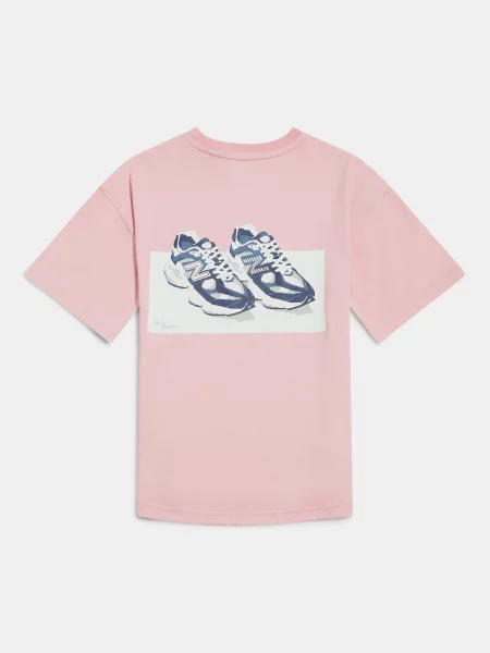 Дитяча Футболка New Balance Graphic рожевий