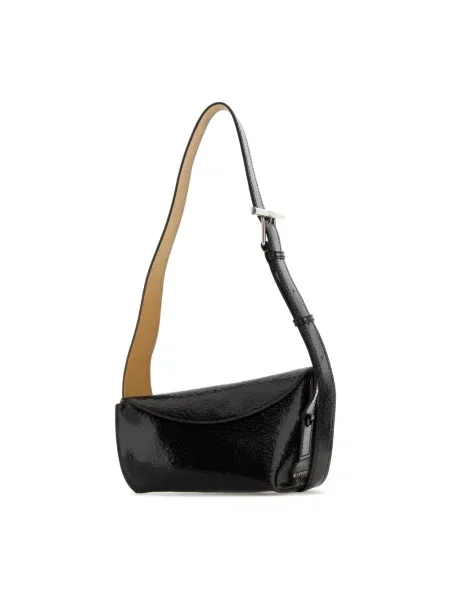 Torba crossbody Alexander Mcqueen skórzana czarna