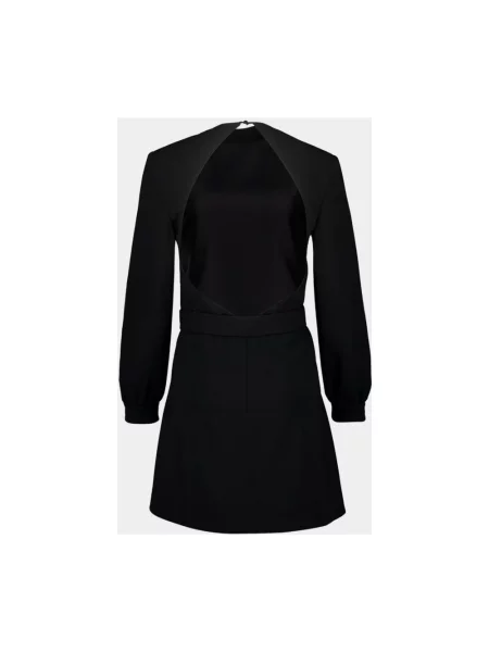 Krótka sukienka Saint Laurent czarna