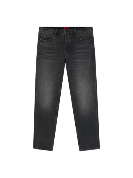 Blugi conici Hugo stretch conici negru