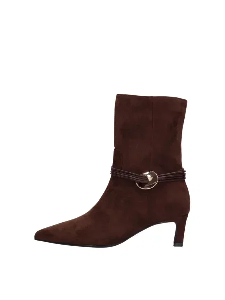 ABOUT YOU Botine Fatma închis maro