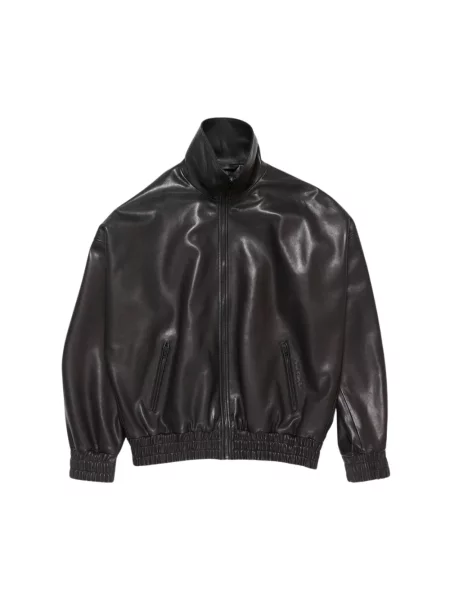 Kurtka skórzana Acne Studios czarna