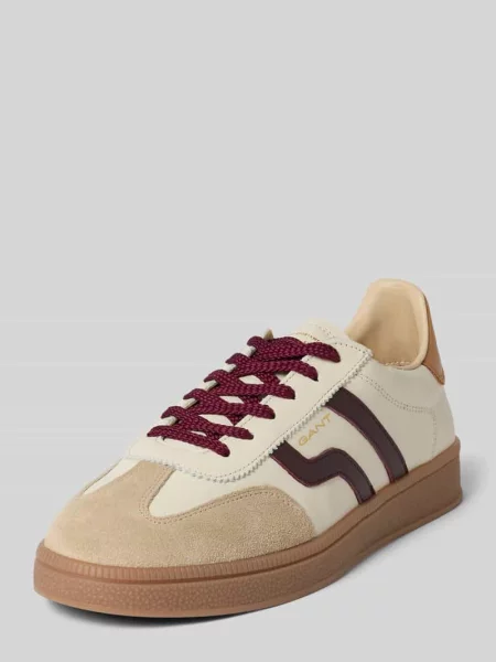 Buty GANT Cuzima off white/plum red białe