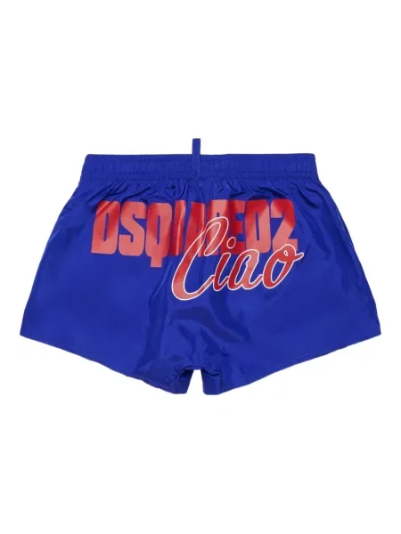 Kąpielówki dziecięce Dsquared2 niebieskie