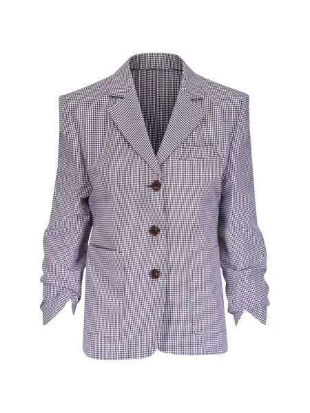 Sacou Dorothee Schumacher cu volane alb