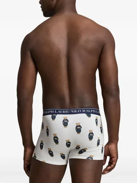 Hálós kockás pólóing Polo Ralph Lauren nyomtatás fekete