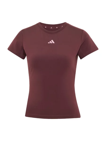 ADIDAS PERFORMANCE Funkční tričko Studio starorůžová / vínově červená