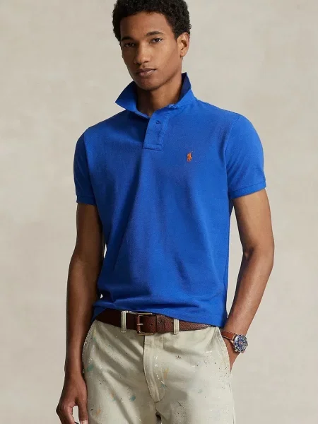 Polo Polo Ralph Lauren niebieskie