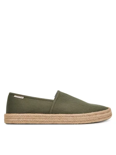 Espadrile Calvin Klein Ess Espadrille Cv zelena