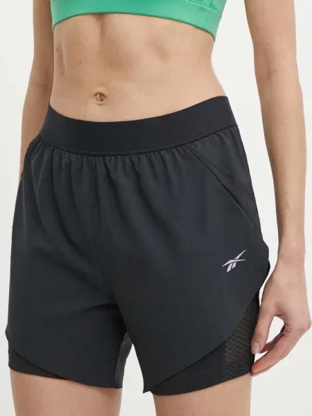 Kratke hlače za tek Reebok črna
