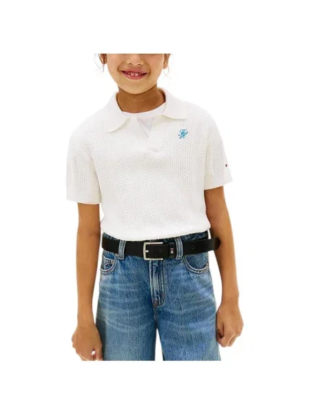 Tričko Tommy Hilfiger béžová