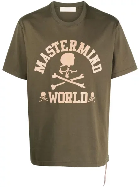 Tricou Mastermind World cu imagine verde