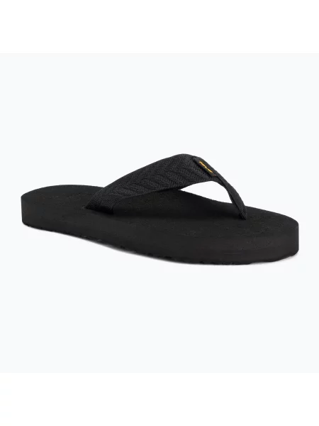 Női papucsok Teva Mush II fronds black. Méret: 36 EU fekete