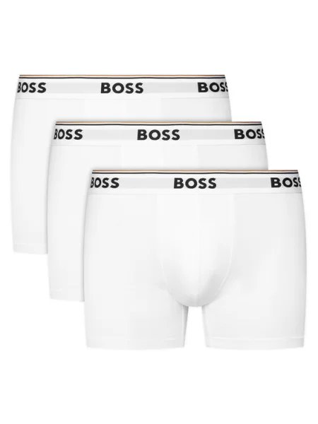 Боксерки Boss бяло