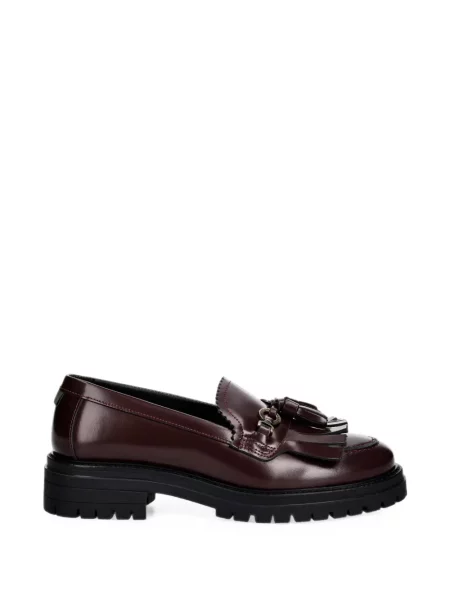 Pantofi loafer Barbour roșu