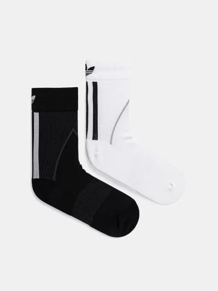 Чорапи adidas Originals Tecky Crew S 2 чифта бяло