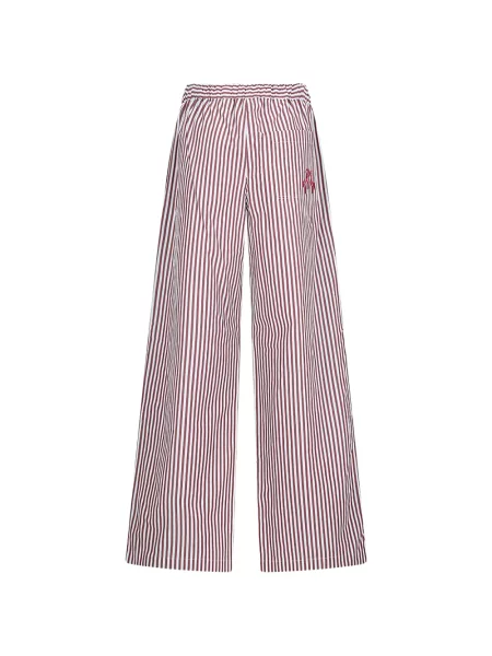 Pantaloni The Attico cu cordon roșu