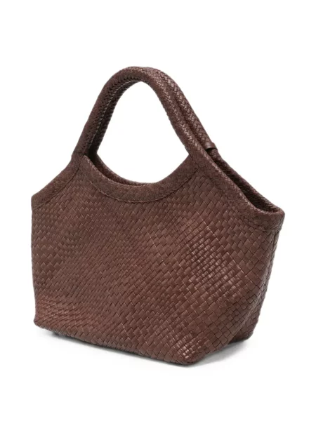 Geantă shopper Ibeliv din piele maro