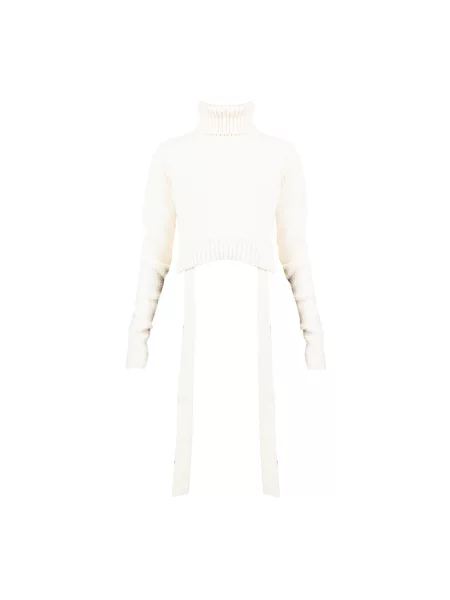 Golf La Haine Inside Us wełniany casual biały