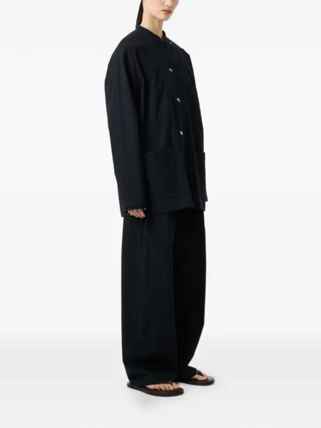 Pantaloni Studio Nicholson cu legături negru