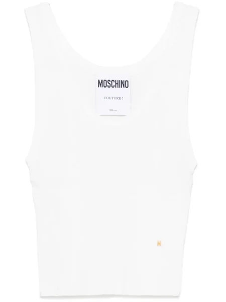 Top Moschino alb