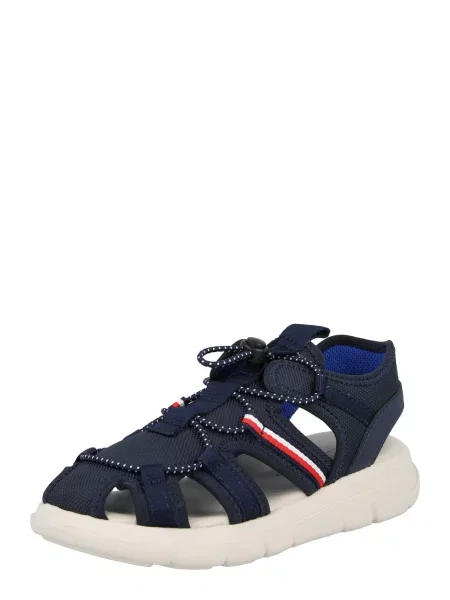 Tommy Hilfiger Sandále Tmavomodrá biela