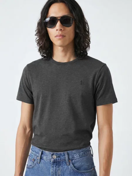 Polokošeľa Polo Ralph Lauren sivá