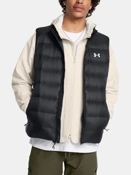 Vestă din puf Under Armour negru