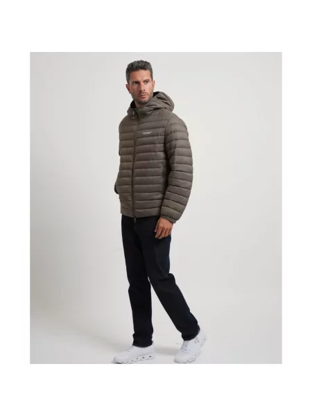 Kurtka puchowa Armani Exchange szara