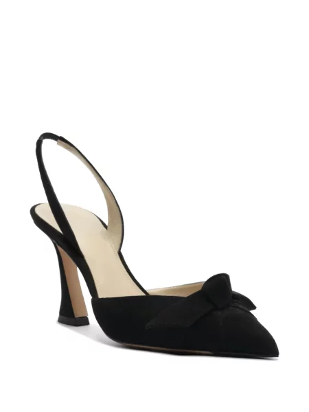Pantofi cu toc Alexandre Birman slingback negru