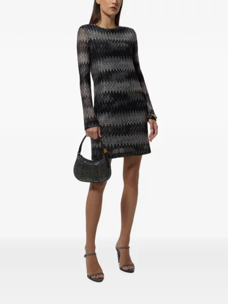 Lung rochie mini Missoni negru