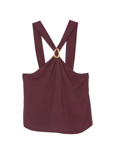 Bluză Forte_forte cu bretele violet