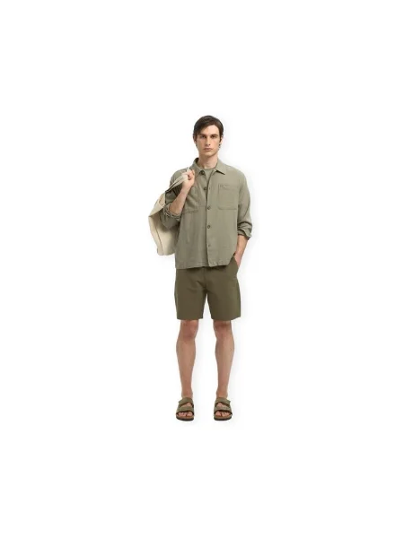 Pantaloni scurți Selected verde