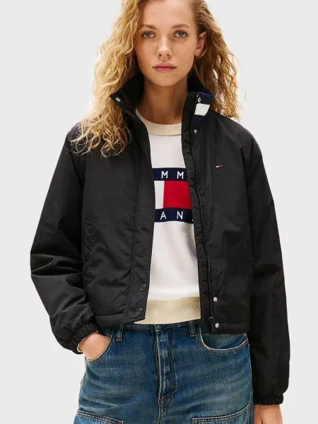 Джинсовая куртка Tommy Jeans черная