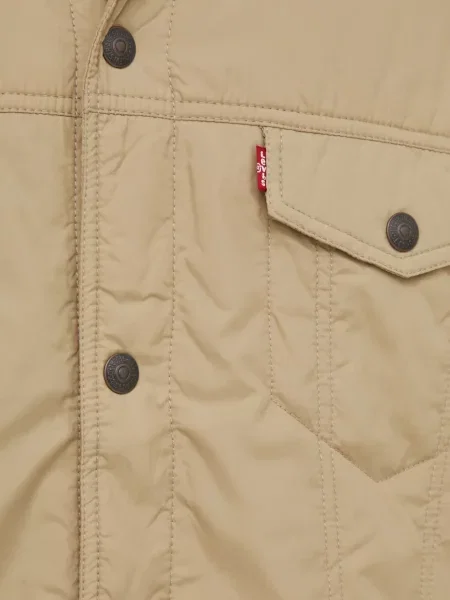 Карирани дънки straight leg Levi's® с шипове кафяво