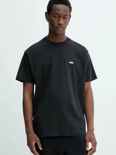 Тениска Vans с принт черно