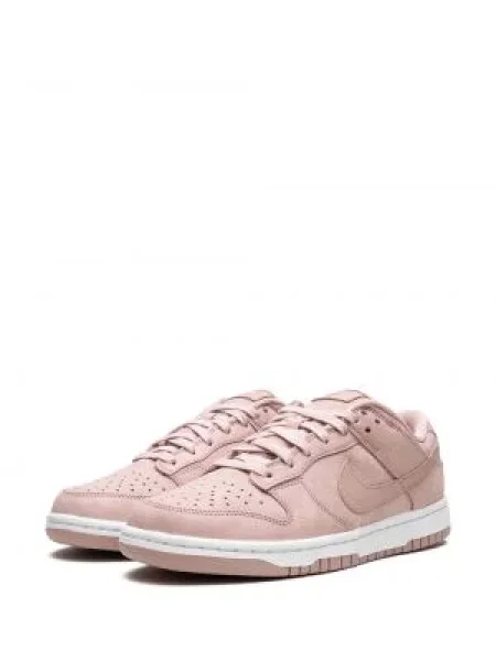 Keprové tenisky Nike Dunk růžové