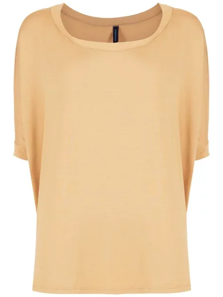 Koszulka Lygia & Nanny o krotszym kroju żółta